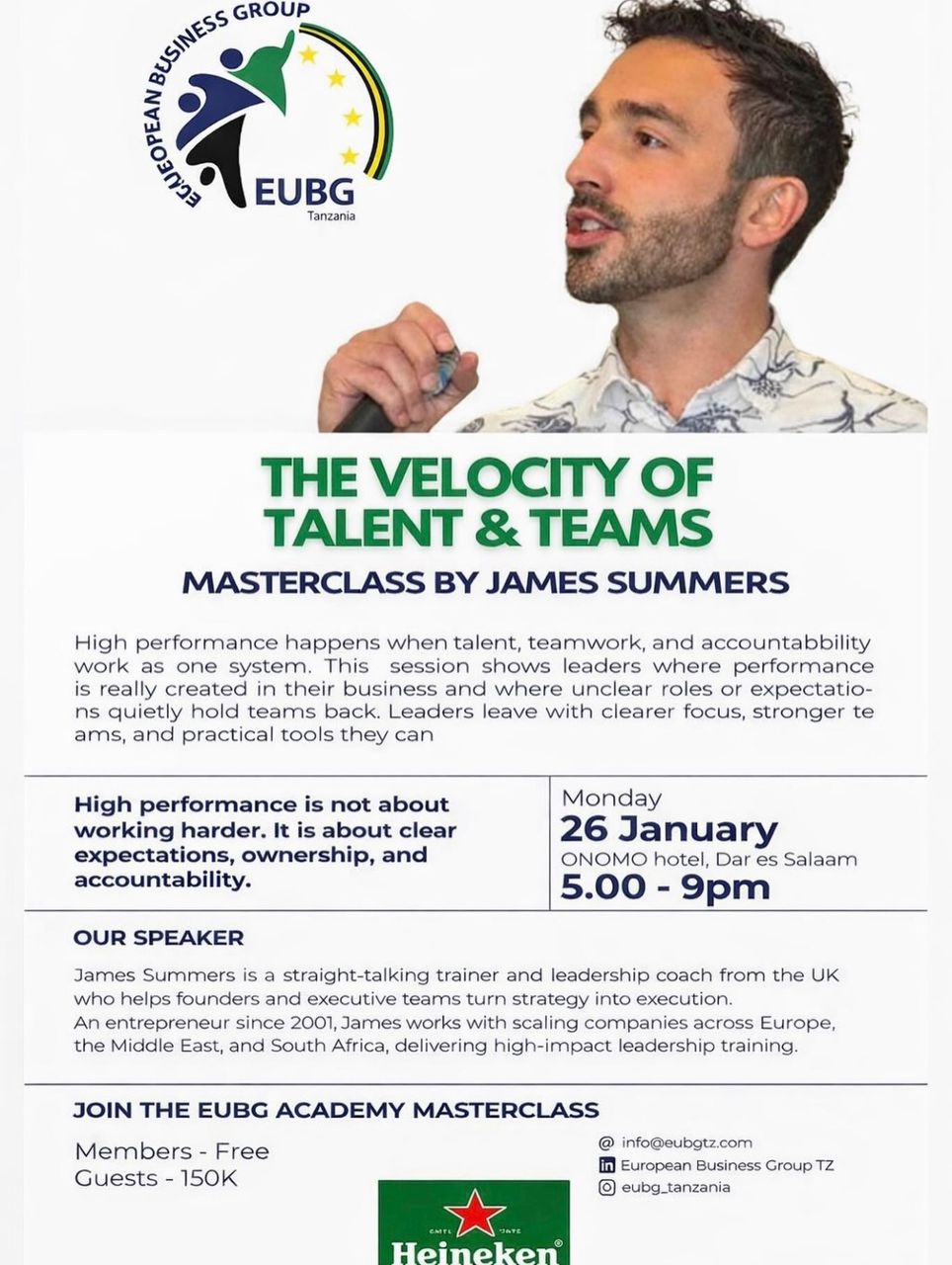 EUBG Academy - Masterclass